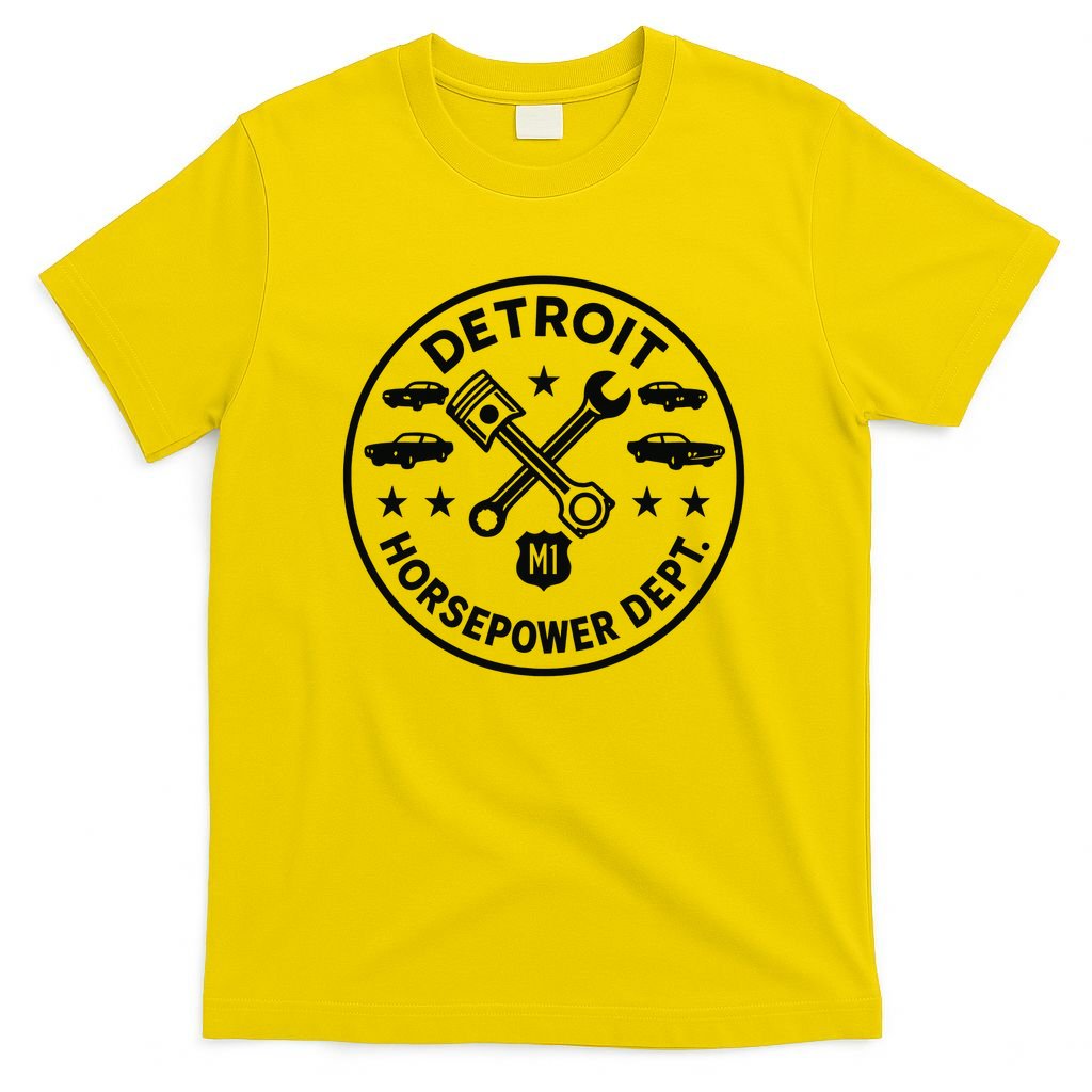 Detroit Horsepower Department M1 Woodward T-Shirt