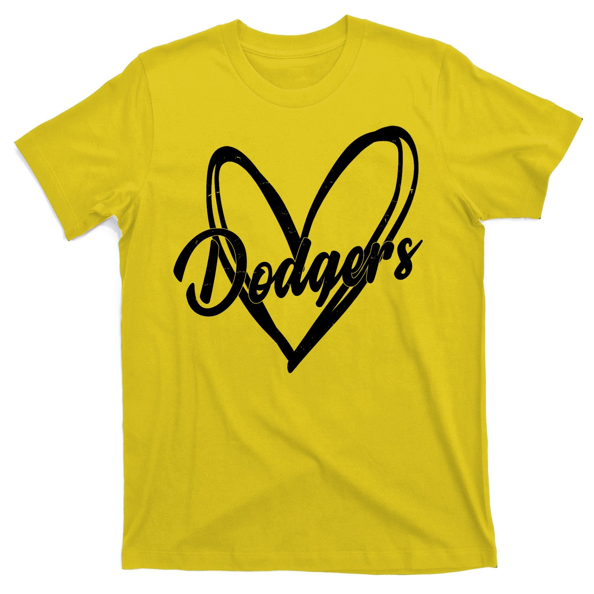 Dodgers Heart Sport Lover Fan T-Shirt
