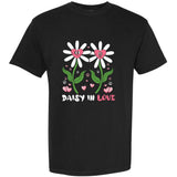 Daisy In Love Hippie Valentine Gift Garment-Dyed Heavyweight T-Shirt