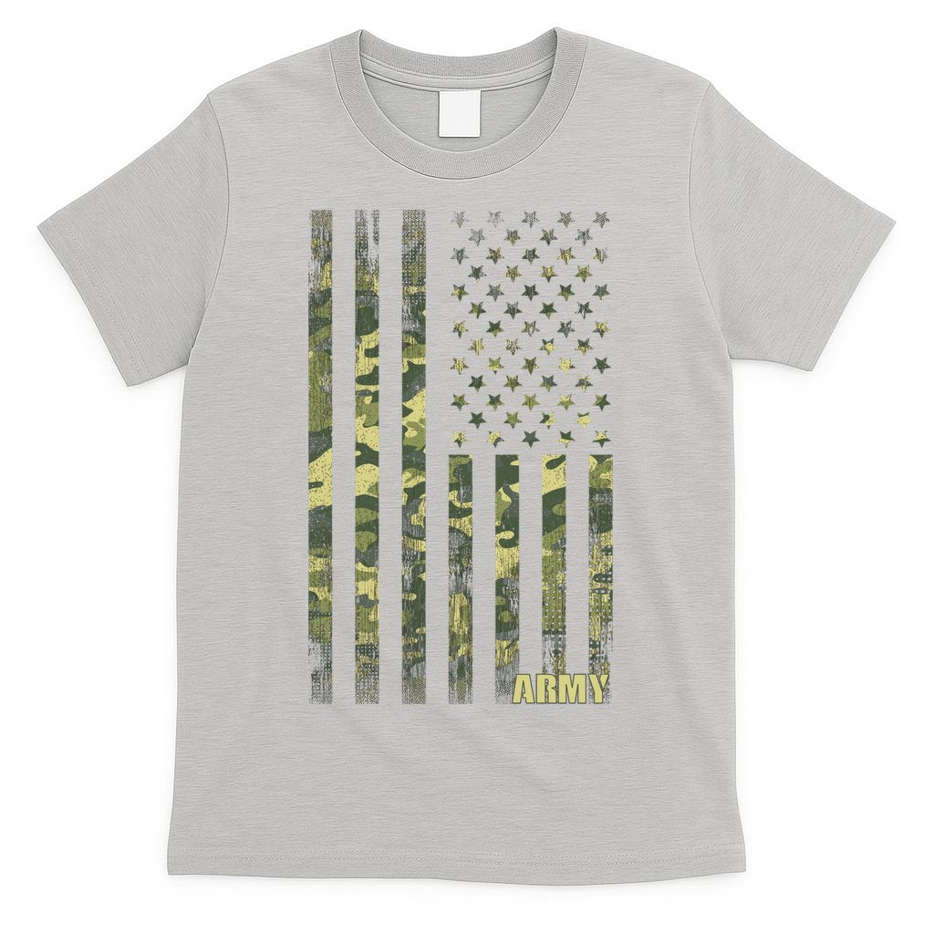 Distressed Army USA Flag T-Shirt