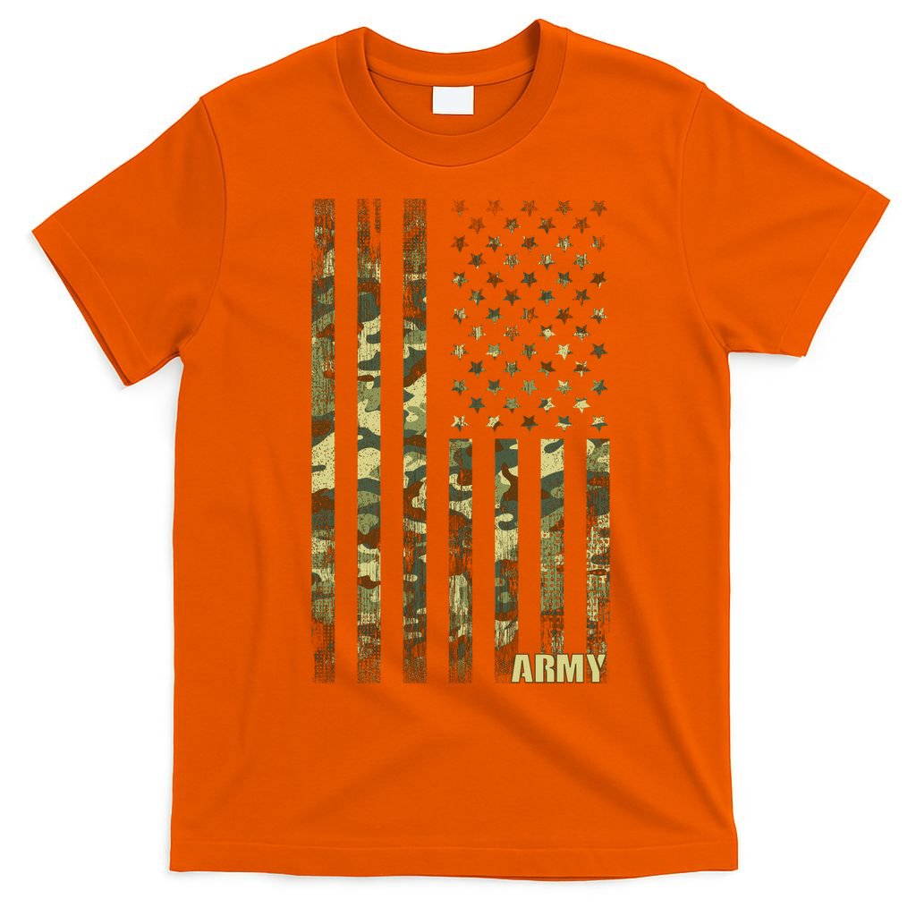 Distressed Army USA Flag T-Shirt