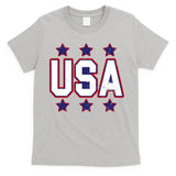 Distressed USA Patriotic Logo T-Shirt