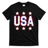 Distressed USA Patriotic Logo T-Shirt