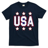 Distressed USA Patriotic Logo T-Shirt