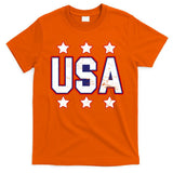 Distressed USA Patriotic Logo T-Shirt