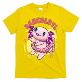 Dancolotl Kawaii Axolotl Dancing Axolotl Lover Ballet Dancer T-Shirt
