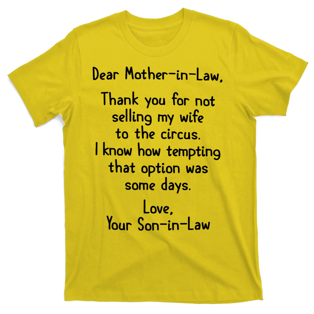 Dear Mother In Law T-Shirt