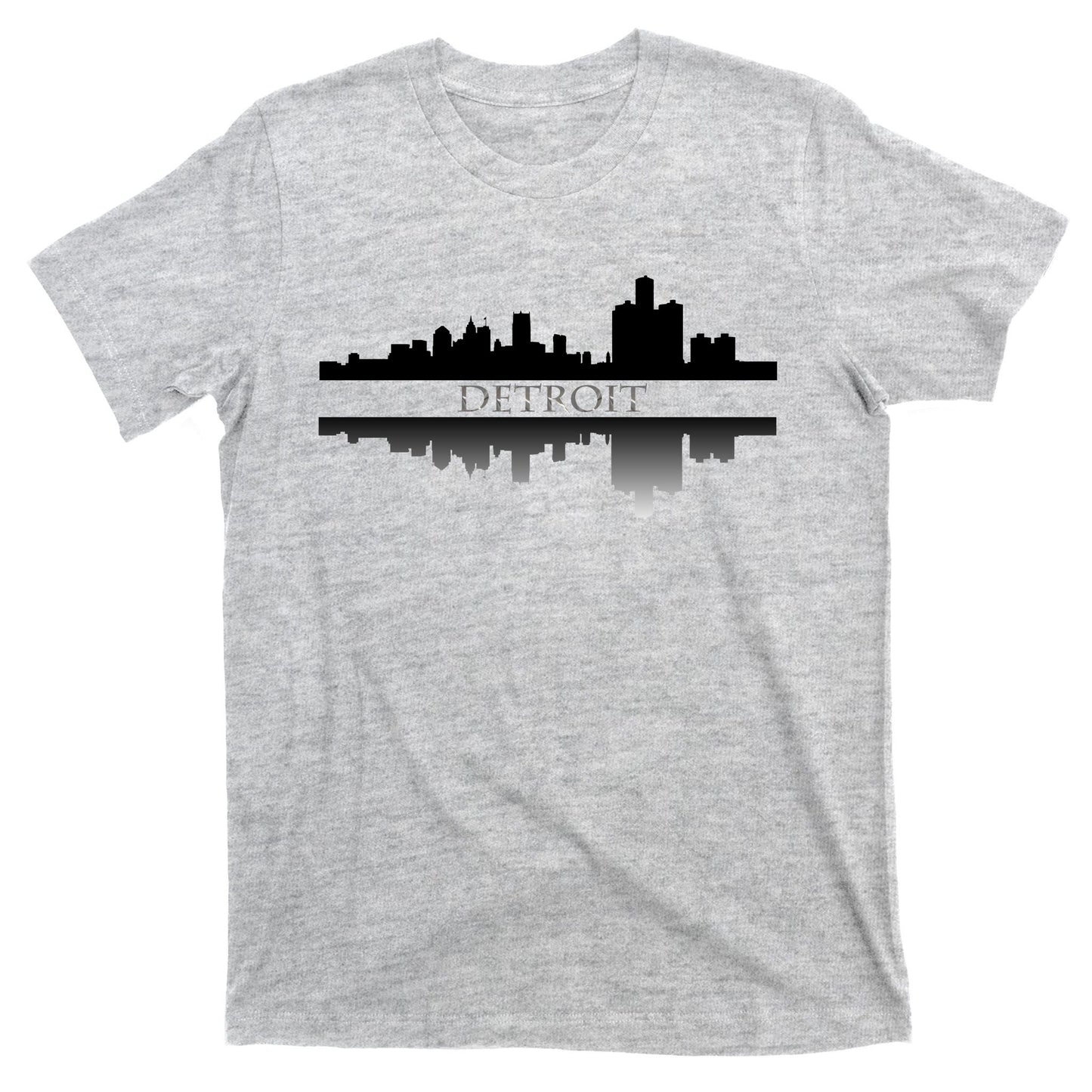 Detroit Mirrored Skyline T-Shirt