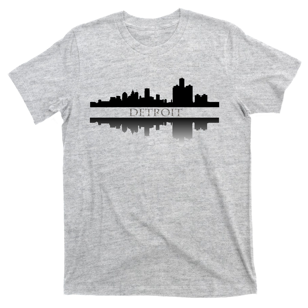 Detroit Mirrored Skyline T-Shirt
