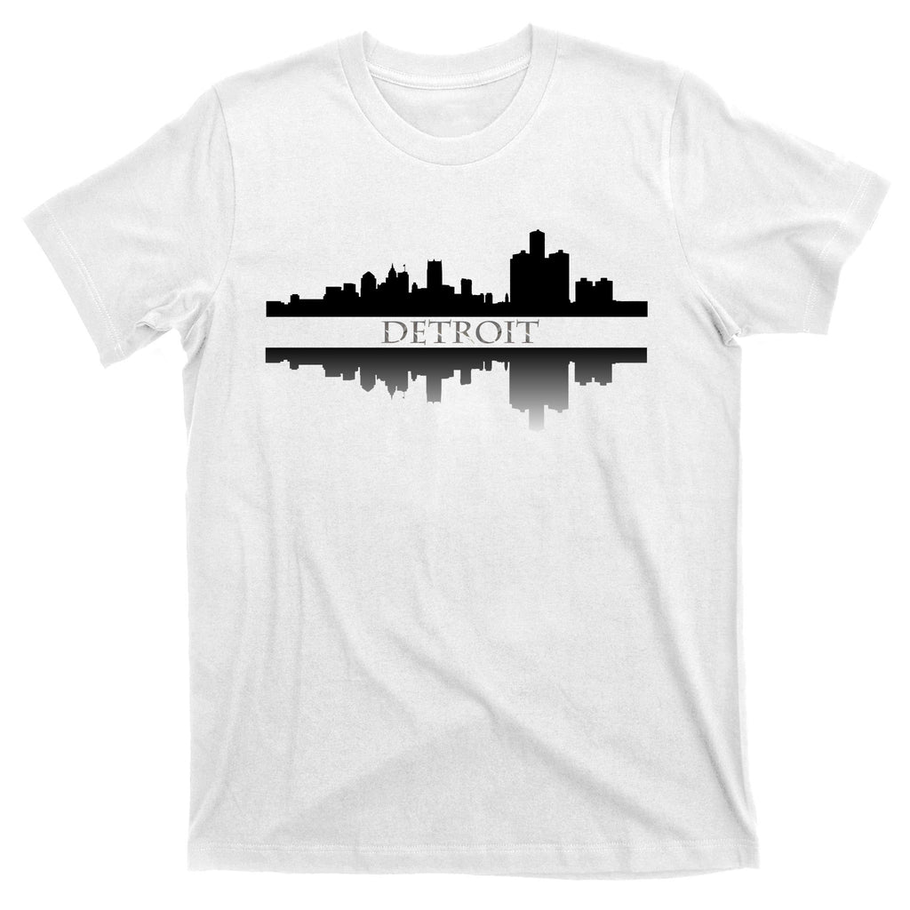 Detroit Mirrored Skyline T-Shirt