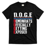 Democrat Officially Getting Exposed Trump 2025 T-Shirt