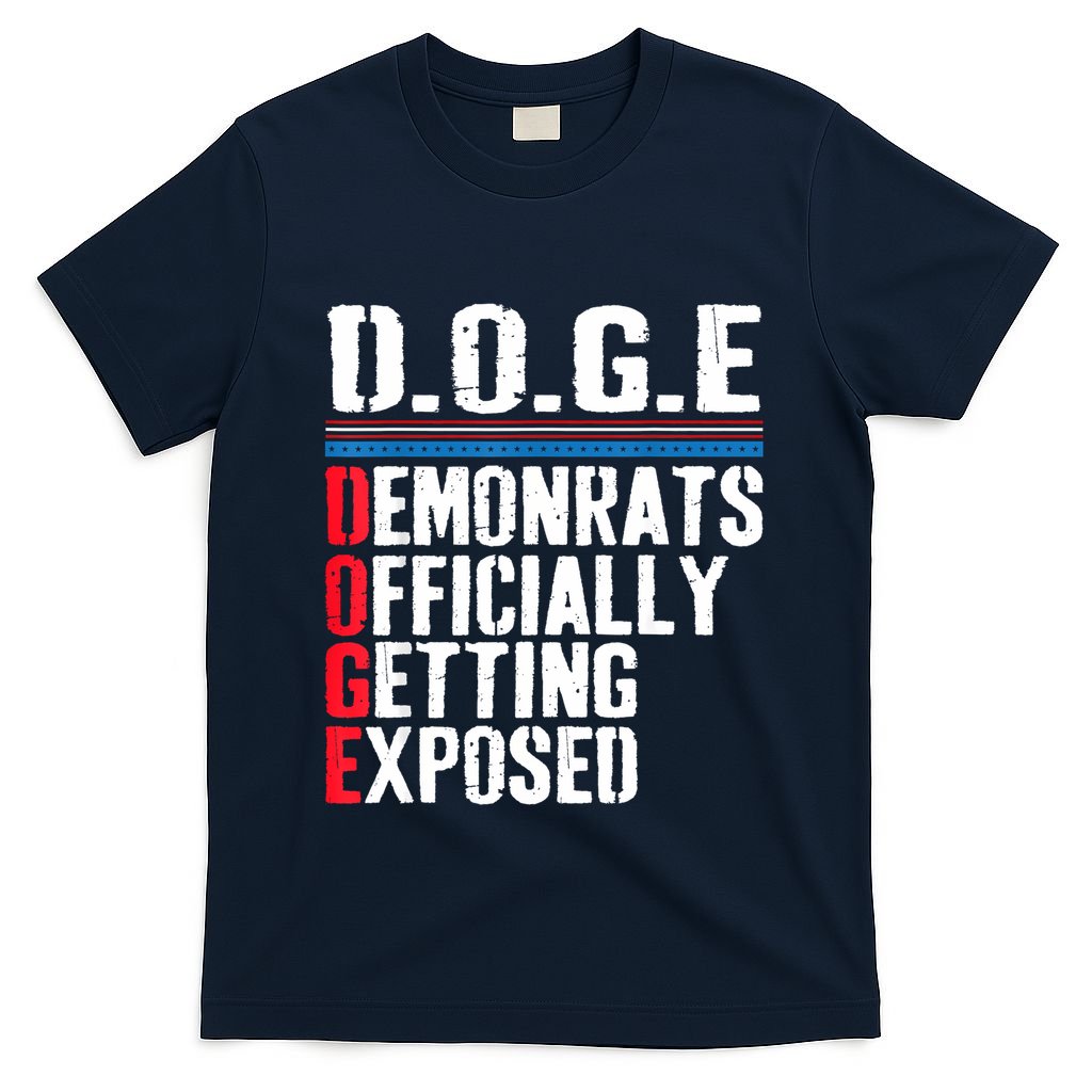Democrat Officially Getting Exposed Trump 2025 T-Shirt