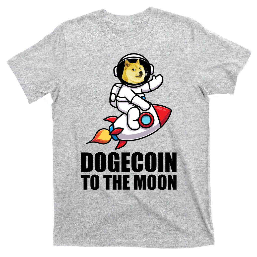 DogeCoin To The Moon Doge Crypto T-Shirt
