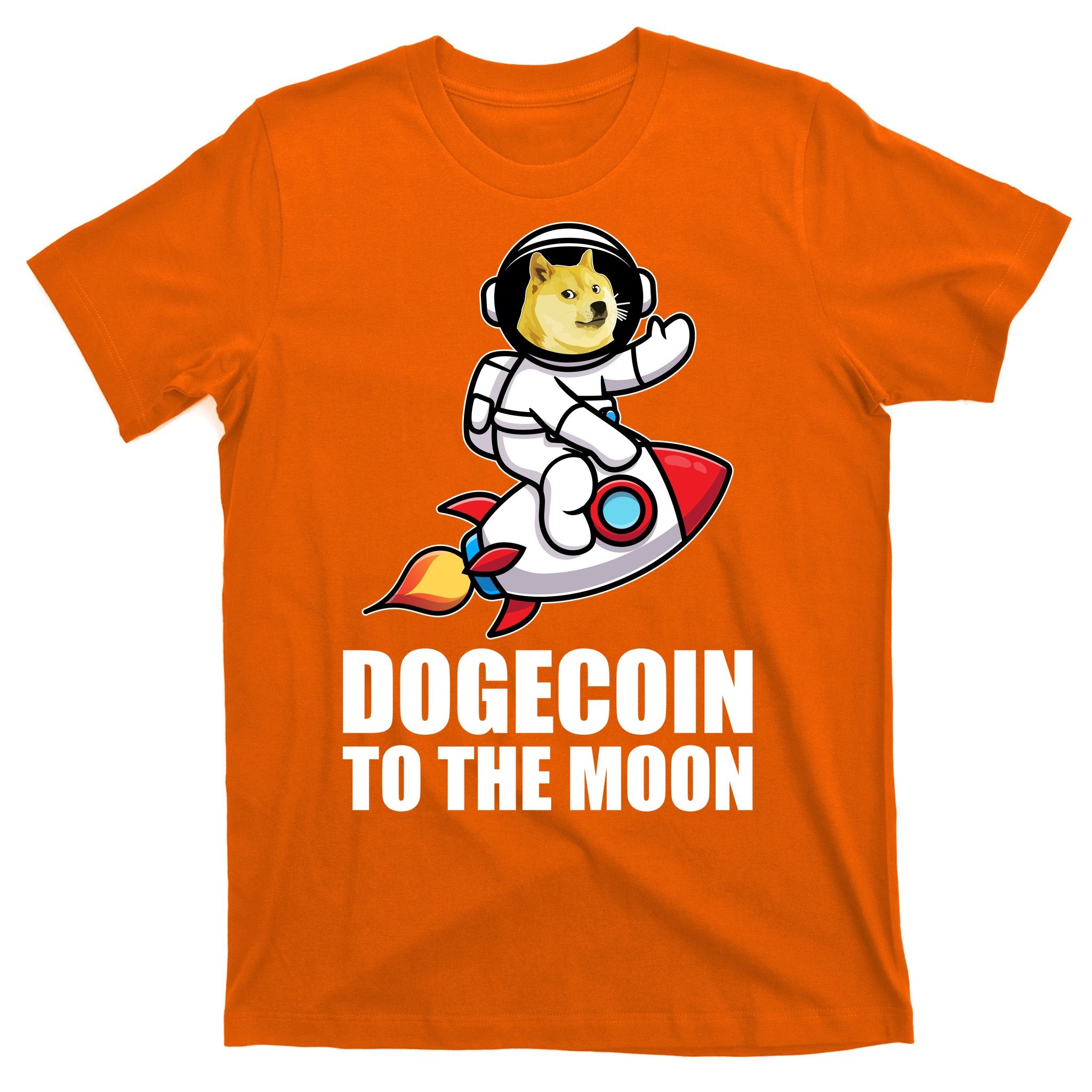 DogeCoin To The Moon Doge Crypto T-Shirt