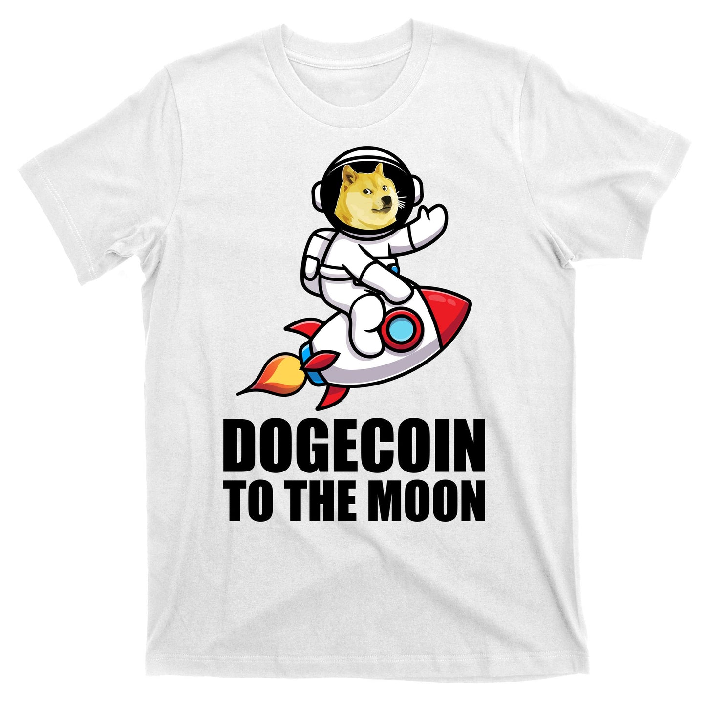 DogeCoin To The Moon Doge Crypto T-Shirt