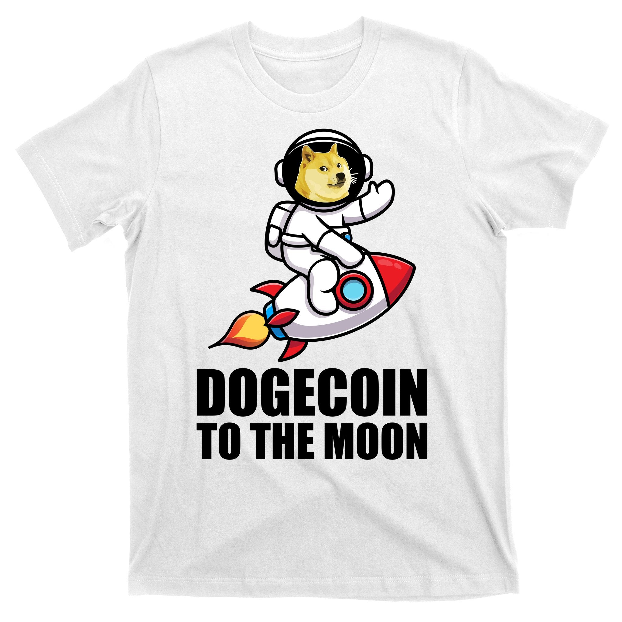 DogeCoin To The Moon Doge Crypto T-Shirt