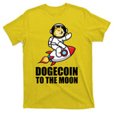 DogeCoin To The Moon Doge Crypto T-Shirt