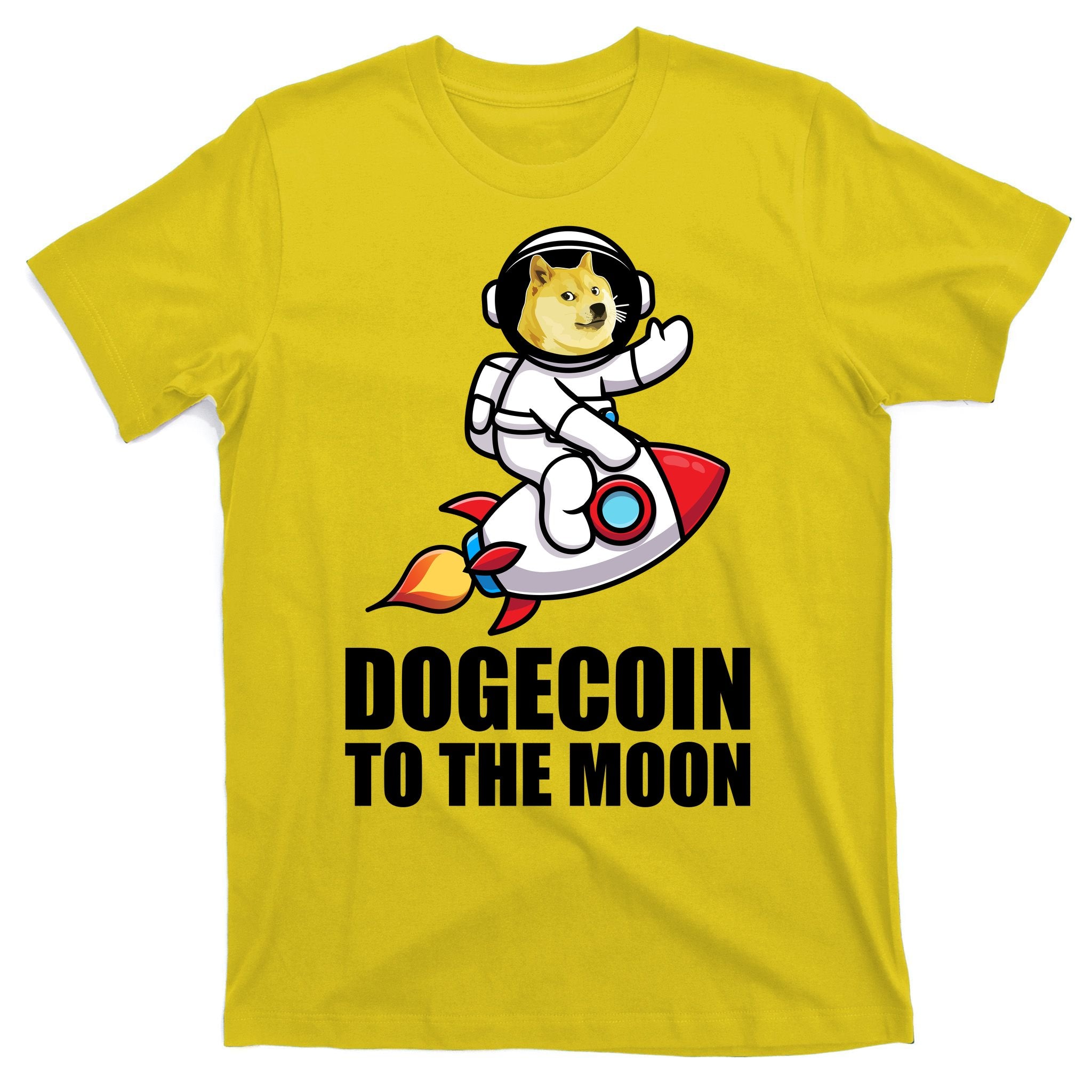 DogeCoin To The Moon Doge Crypto T-Shirt