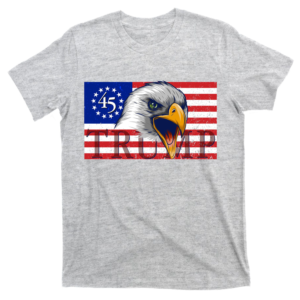 Donald Trump Eagle Betsy Ross Flag T-Shirt
