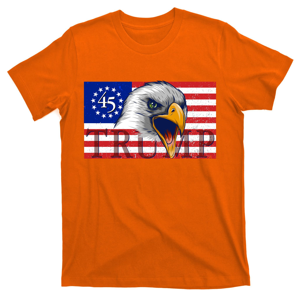 Donald Trump Eagle Betsy Ross Flag T-Shirt