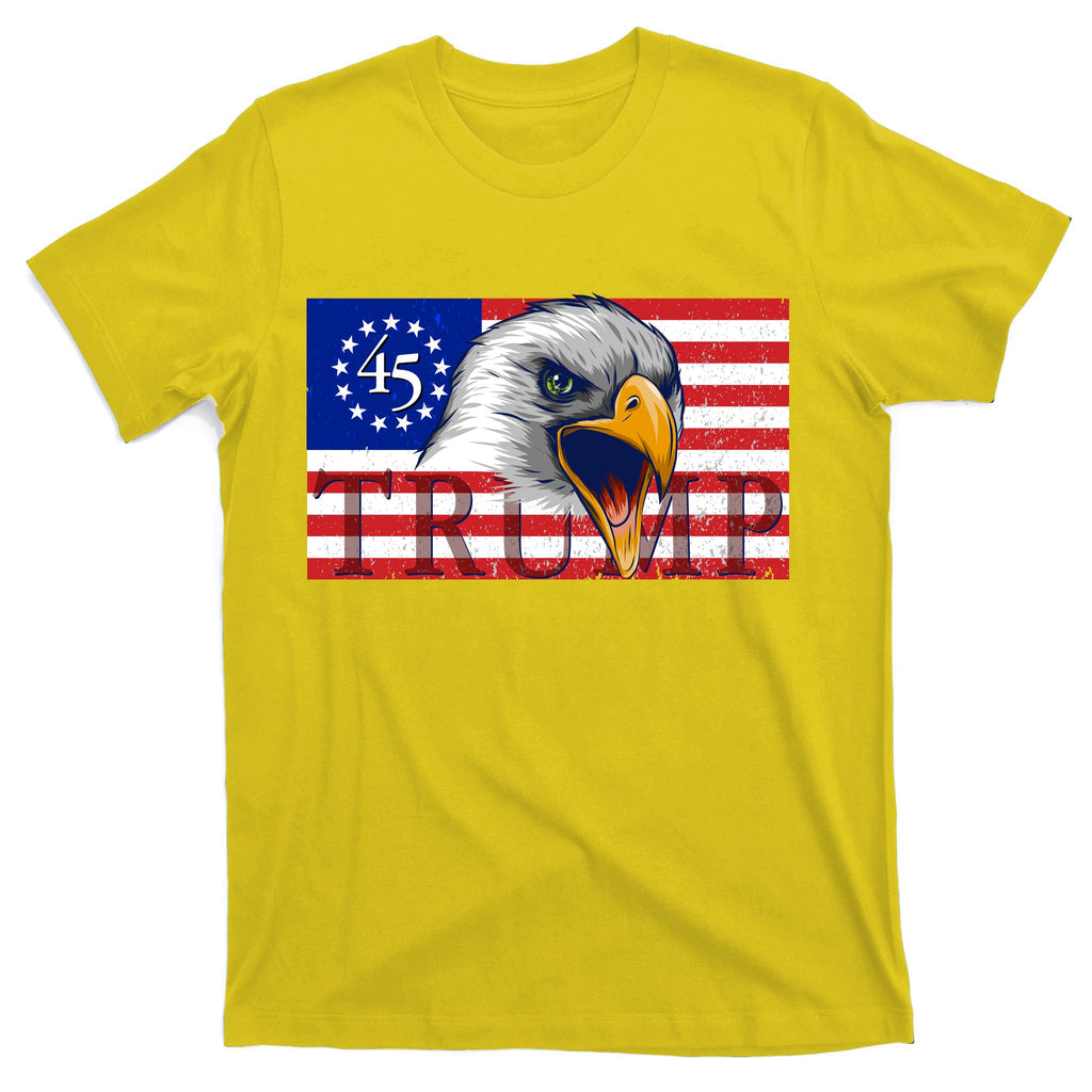 Donald Trump Eagle Betsy Ross Flag T-Shirt