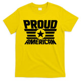 Distressed Proud American USA Patriot T-Shirt