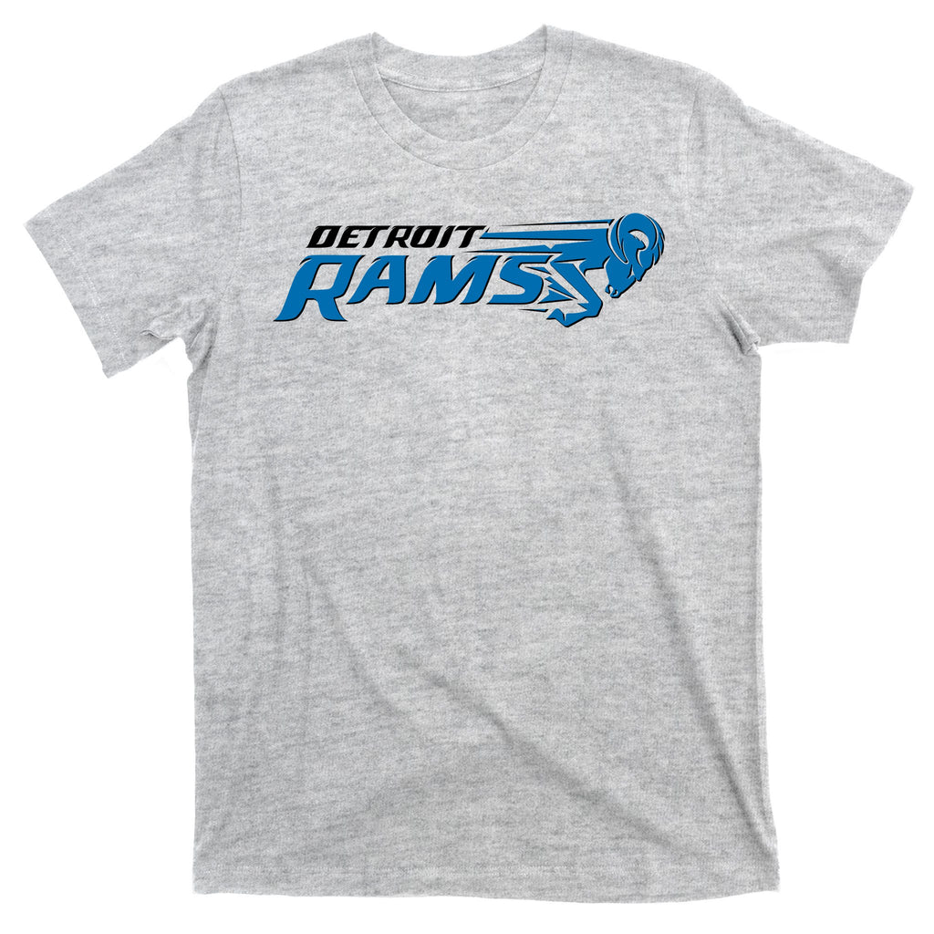 Detroit Rams 2022 Football Logo T-Shirt