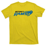 Detroit Rams 2022 Football Logo T-Shirt