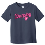 Dansby Swanson Chicago Baseball Valentine Toddler T-Shirt