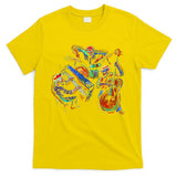 Dancing Skeleton Music Band T-Shirt