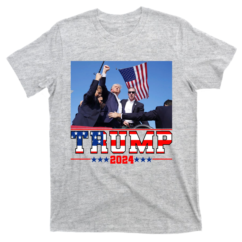 Donald Trump 2024 Survived Shot At Election Rally Usa T-Shirt