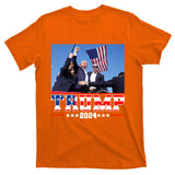 Donald Trump 2024 Survived Shot At Election Rally Usa T-Shirt