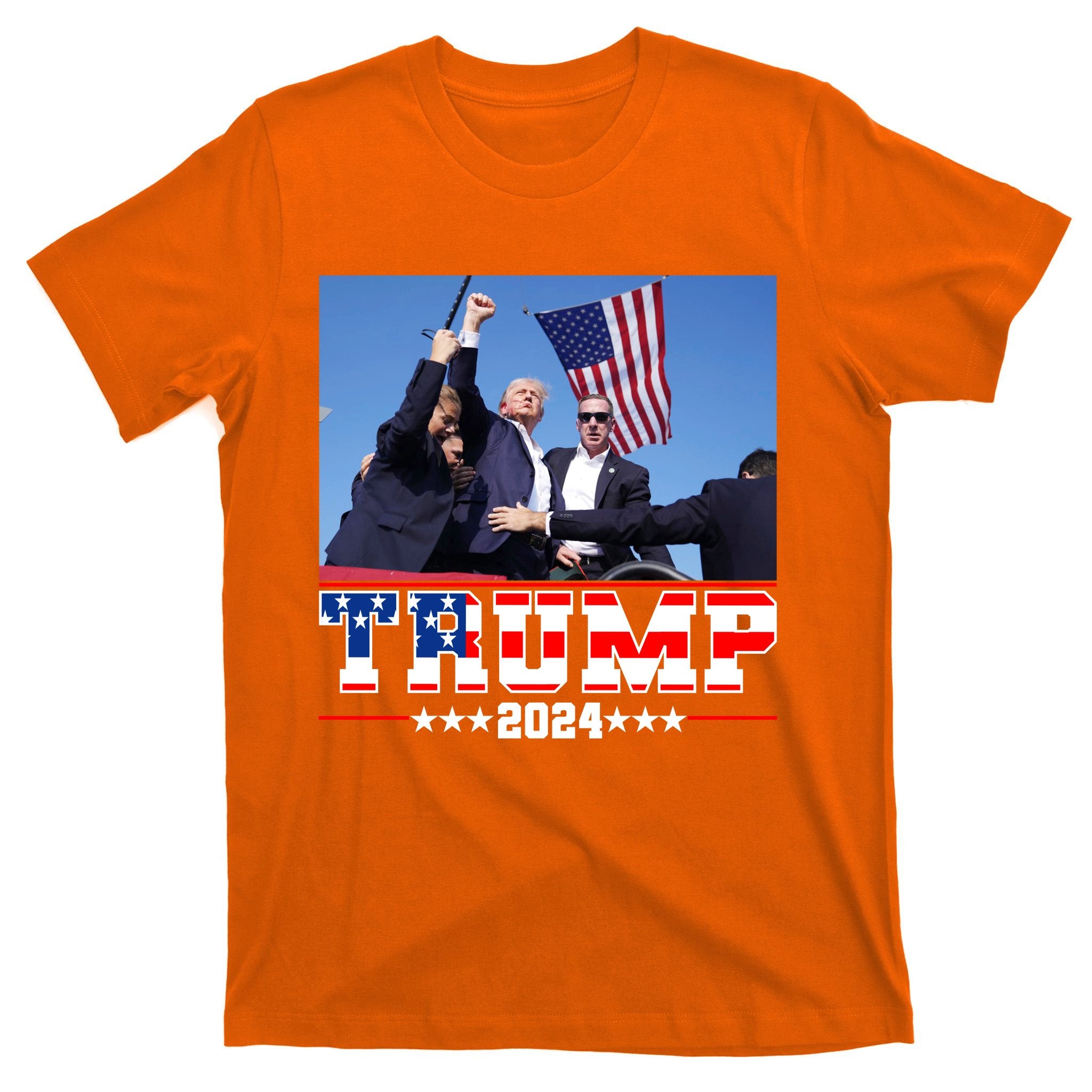 Donald Trump 2024 Survived Shot At Election Rally Usa T-Shirt