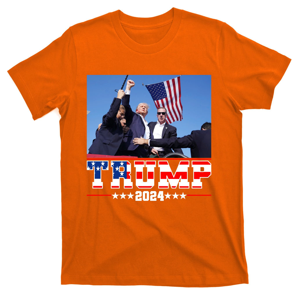 Donald Trump 2024 Survived Shot At Election Rally Usa T-Shirt