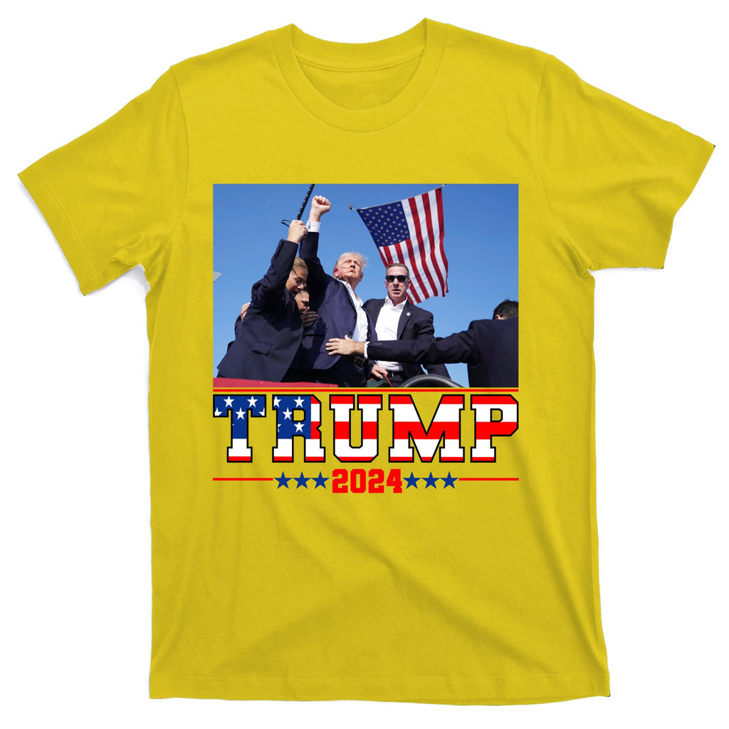 Donald Trump 2024 Survived Shot At Election Rally Usa T-Shirt