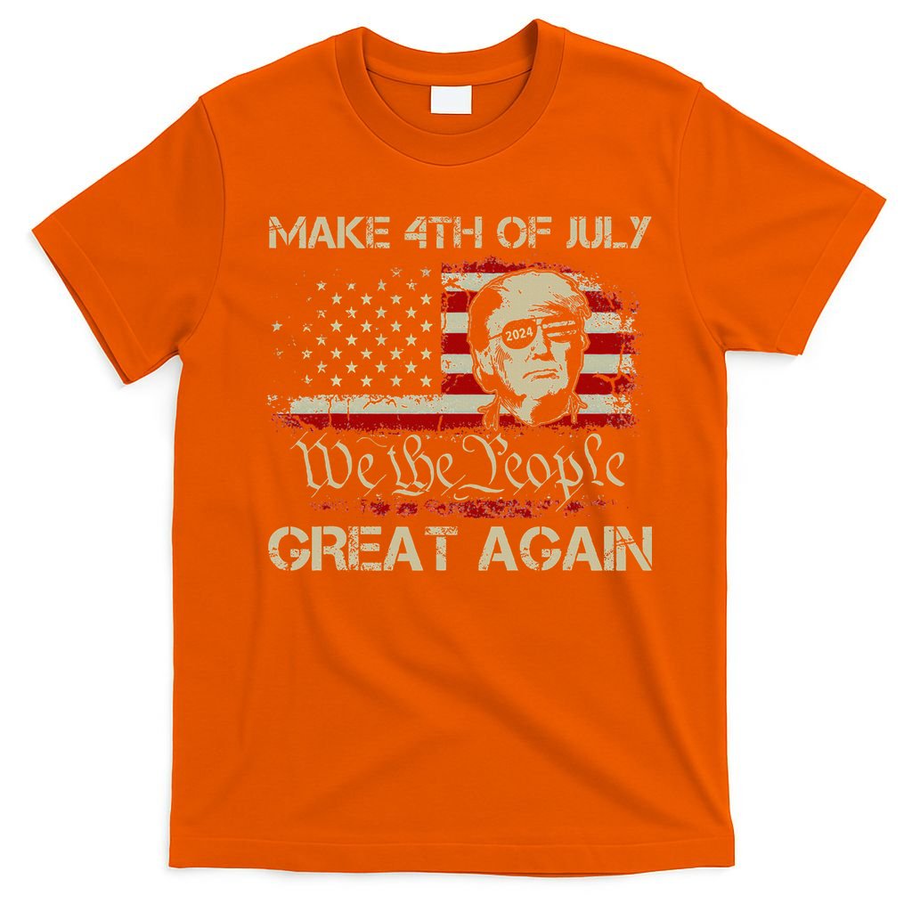 Donald Trump 2024 Make 4th Of July Great Again T-Shirt