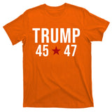 Donald Trump 45 47th President T-Shirt