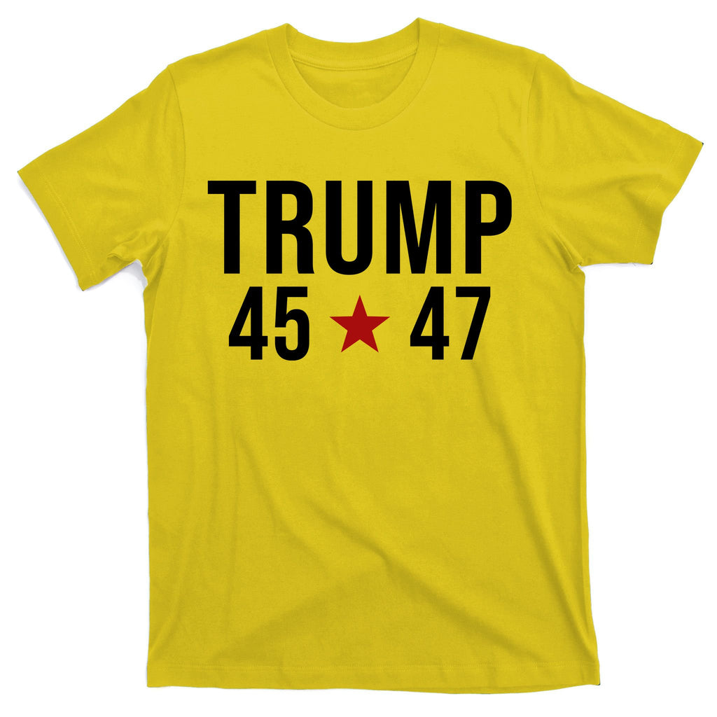 Donald Trump 45 47th President T-Shirt