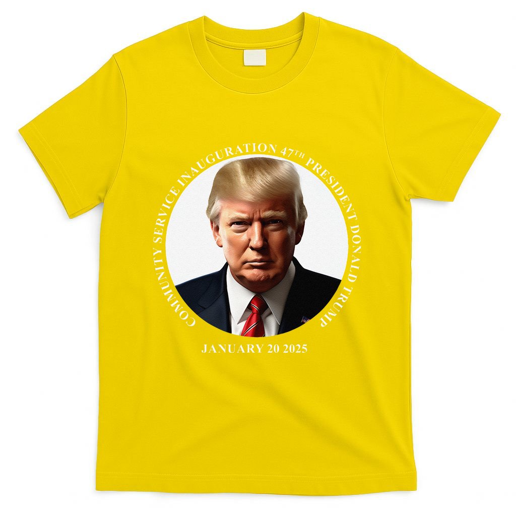 Donald Trump Community Service Inauguration T-Shirt