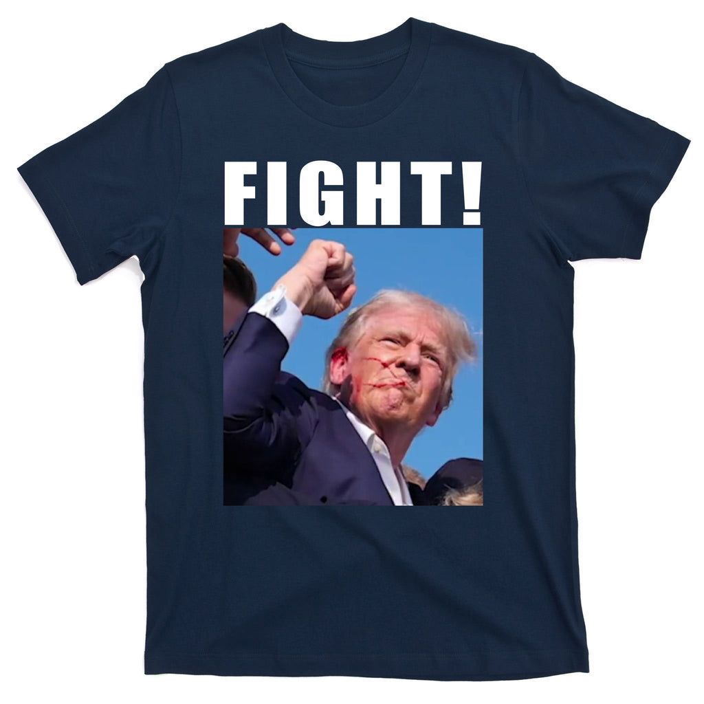 Donald Trump Fight! Trump Shot Trump Rally 7 13 2024 T-Shirt