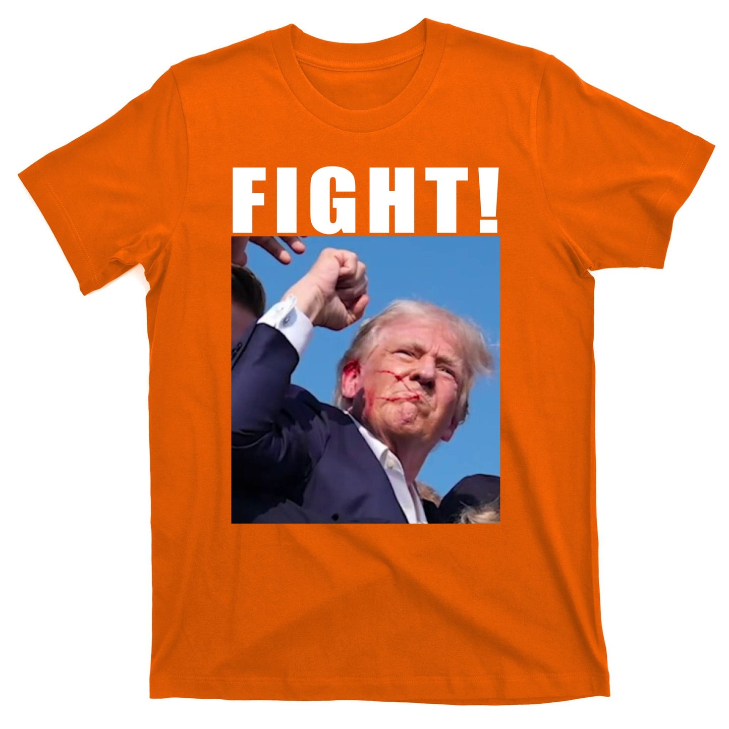 Donald Trump Fight! Trump Shot Trump Rally 7 13 2024 T-Shirt