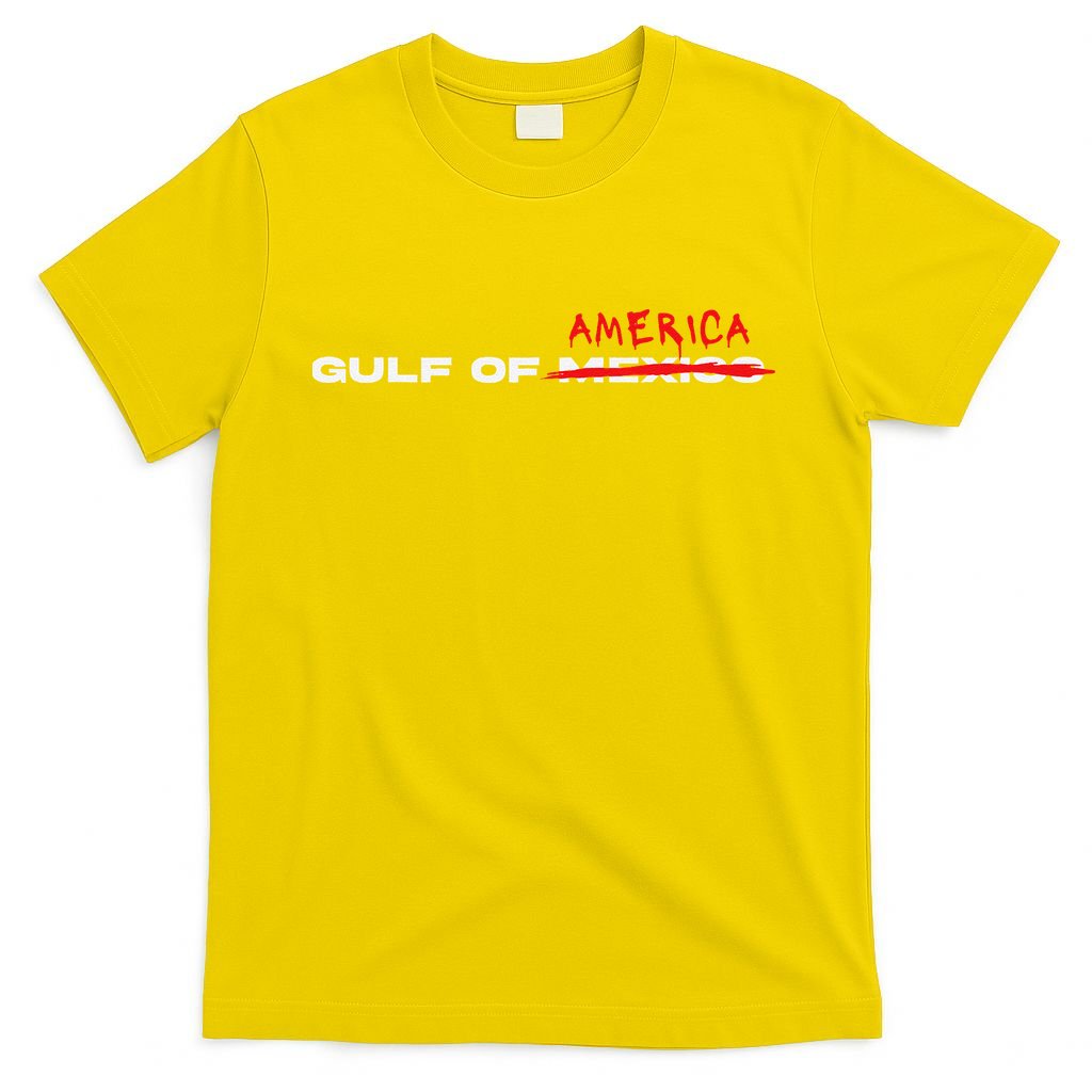 Donald Trump Gulf Of Usa Mexico America Patriot 2025 T-Shirt