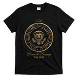 Donald Trump Gold Seal 47th President T-Shirt