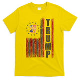 Donald Trump Merchandise 45 47 American Flag T-Shirt