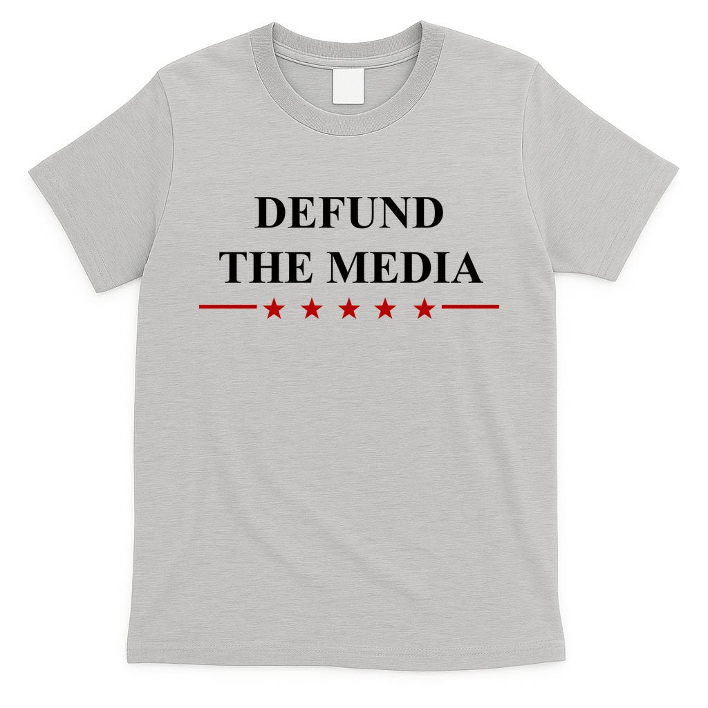Defund The Media USA Star T-Shirt