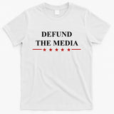 Defund The Media USA Star T-Shirt