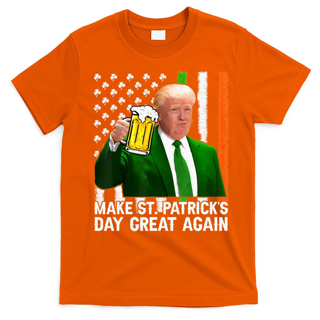 Donald Trump Make St Patricks Day Great Again T-Shirt