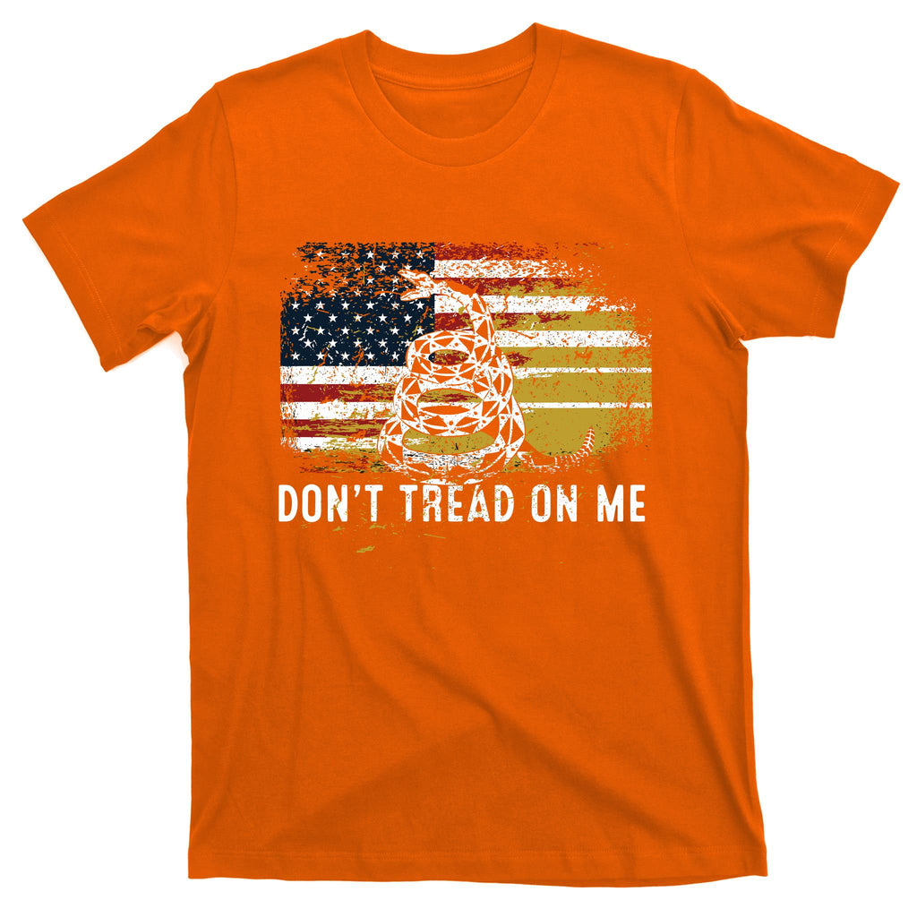 Dont Tread On Me USA Flag Rights Fight T-Shirt