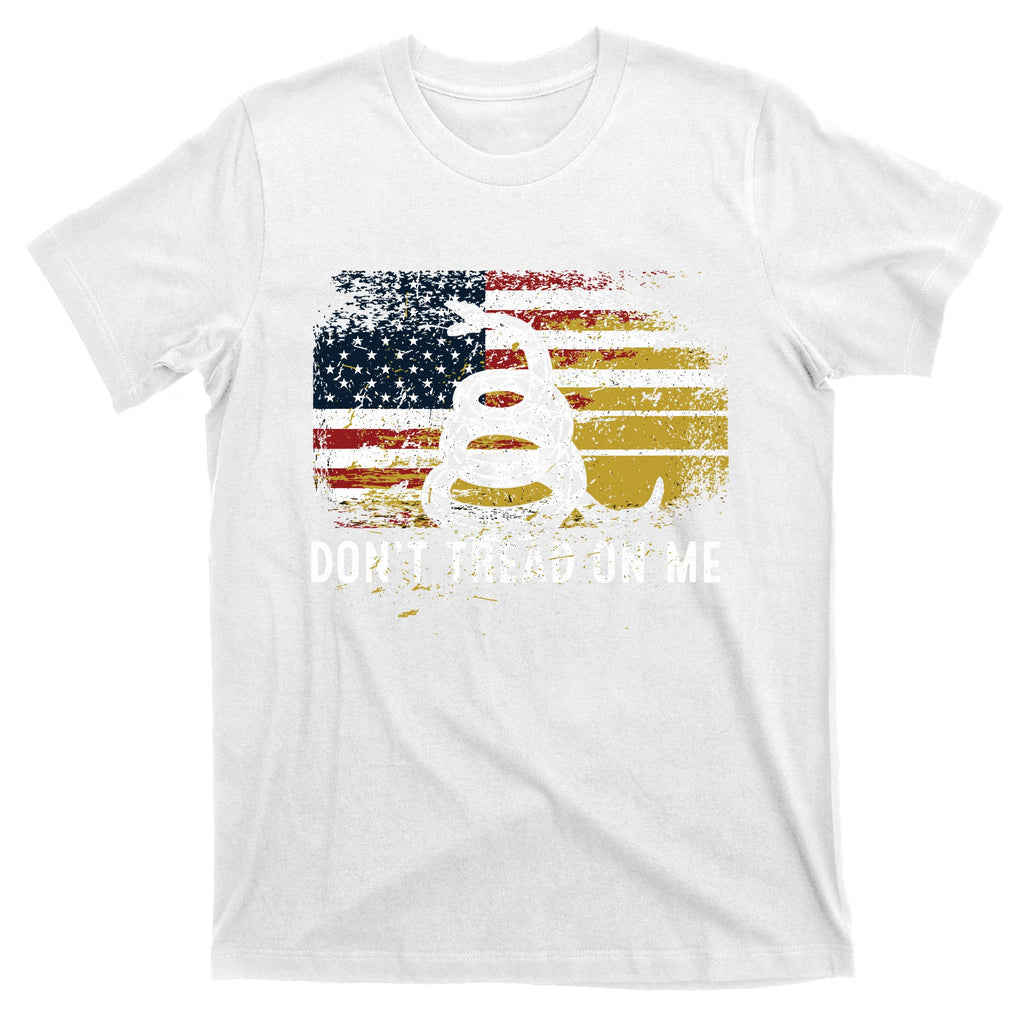 Dont Tread On Me USA Flag Rights Fight T-Shirt