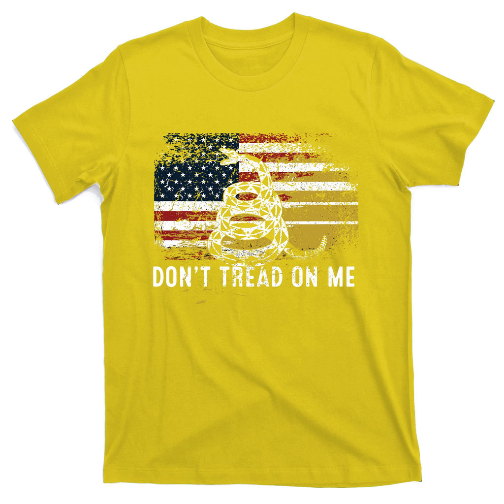 Dont Tread On Me USA Flag Rights Fight T-Shirt
